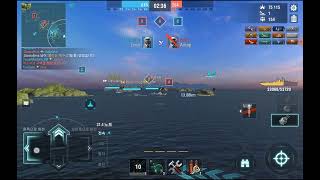 World of Warships Blitz  Tier 9 German Battleship Prinz Rupprecht 10 [upl. by Yci157]