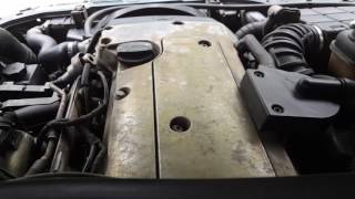 Mercedes Benz M111 Engine starting sound [upl. by Afrikah]