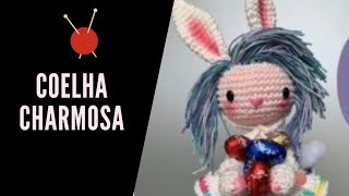 COELHINHA CHARMOSA AMIGURUMI VÍDEO AULA PASSO A PASSO [upl. by Thedric]