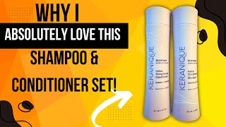 Review of Keranique Shampoo and Conditioner for Damaged Hair [upl. by Kirschner589]