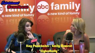 Emily Osment Kay Panabaker Shed Light on a Disturbing Trend  quotCyberbullyquot [upl. by Ennahgiel]