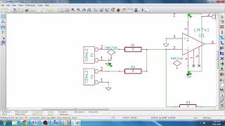 KICAD PCB DESIGN FOR SUMMING AMPLIFIER OP AMP 741 [upl. by Shamus]