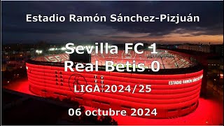 Sevilla FC 1 Real Betis 0  06102024 Gol Norte Raulalo [upl. by Weinhardt]