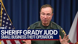 Sheriff Grady Judd details investigation into South American group that burglarized Florida homes [upl. by Senoj]