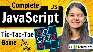 Lecture 9  Tic Tac Toe Game in JavaScript  JS Project  JavaScript Full Course [upl. by Aitrop]