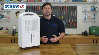 WDH122H12R 12LTR DEHUMIDIFIER  Screwfix [upl. by Leirbag]