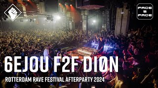 Rotterdam Rave Festival Afterparty 2024 x Face 2 Face  6EJOU F2F DIØN [upl. by Ferd]