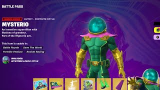 Fortnite NEW Mysterio Skin Unlocked Chapter 5 Season 4 Battle Pass [upl. by Varney]