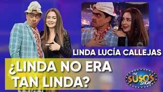 Linda Lucía Callejas DE REINA A ACTRIZ TheSusosShow CaracolTelevisión [upl. by Yrebmik]