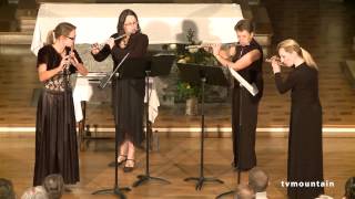 4 filles dans le vent Eglise de SaintGervais MontBlanc culture musique live concert [upl. by Serrano378]