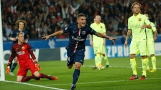 Marko Verratti best goalsskillspasses 20082015 [upl. by Hilel]