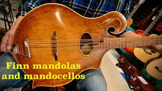 Finn mandolins mandolas and mandocellos [upl. by Dazhehs]