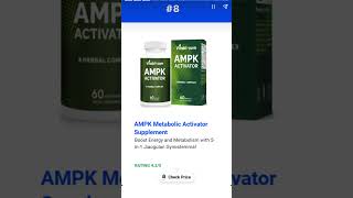 Explore the Latest Top 10 Ampk Activator of 2024 shorts shortsfeed shortvideo [upl. by Sonitnatsnoc937]