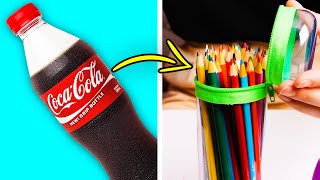 32 GENIUS WAYS TO RECYCLE PLASTIC [upl. by Anatlus]