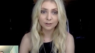 Taylor Momsen FACEBOOK LIVE interview [upl. by Alad]