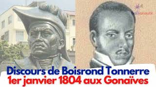 Discours prononcé le 1er janvier 1804 à loccasion de lindépendance dHaïti par Boisrond Tonnerre [upl. by Auqeenwahs]