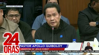 Mga biktima umano ni Pastor Apollo Quiboloy harapan siyang inakusahan sa pagdinig ng  24 Oras [upl. by Wilmar]