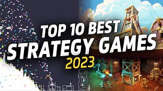 BEST Strategy Games of 2023 GOTY  Automation City amp Base Builder Management and Tycoon Games [upl. by Kcitrap]