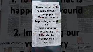 Why we read newspaper 💥💯 [upl. by Adnicaj]