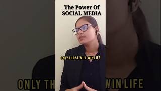 Know The Power of SOCIAL MEDIA to build your SUCCESS 🔥✊  Aakanksha Kumar successmindset [upl. by Friedlander]