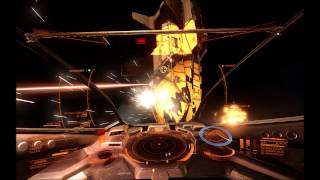 Space Combat Evolved  EliteDangerous Cinematic POV Montage [upl. by Adelpho983]