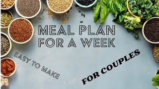 Couple feasting Daily meal plan for Couples for 05082024 [upl. by Nek]