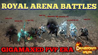 DRAKENSANG  GIGAMAXED ROYAL ARENA BATTLES  CHAOS DESTROYING LIBERBOTS [upl. by Harms967]