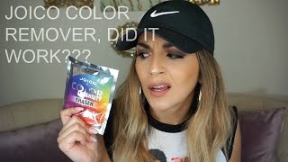 Joico Color Eraser Demonstration and Review [upl. by Geer]