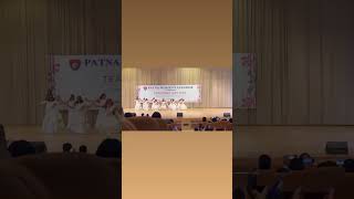 Patna womens college auditorium  Teachers day celebration  south indian viralsong [upl. by Adnaugal]