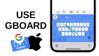 How to Change iPhone Keyboard to Gboard Google Keyboard [upl. by Leoj]