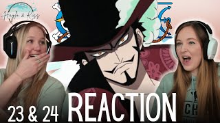 Mihawk  ONE PIECE  Reaction 23 amp 24 [upl. by Adilen]