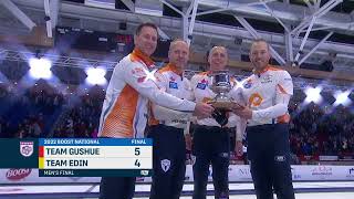 BOOST National Highlights  Mens Final Gushue vs Edin Oct 10 2022 [upl. by Merow863]