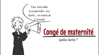 Durée du congé de maternité  comment le calculer en fonction de votre situation [upl. by Yesor79]