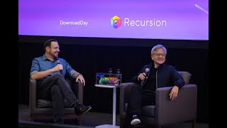 Download Day 2024 — Fireside Chat NVIDIA Founder amp CEO Jensen Huang and Recursions Chris Gibson [upl. by Mackenie]