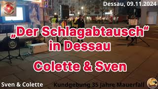 quotDer Schlagabtauschquot in Dessau  Sven amp Colette [upl. by Edelson]