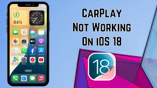 How to Fix CarPlay Not Working on iPhone After iOS 18 Update [upl. by Oiliduab850]