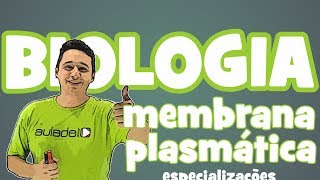 Biologia  Citologia III Membrana plasmática especializações [upl. by Siesser]