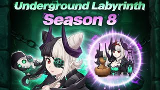 Season 8 Labyrinth 7DS The Seven Deadly Sins Grand Cross SDSGC [upl. by Auqeenwahs231]