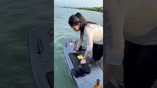 surfboard fishing supboard surf kayak sports jetboard surfway electric jetski trending [upl. by Trebornhoj]