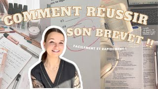 comment avoir son brevet  mention très bien 📚📝👩‍🏫 [upl. by Pero]