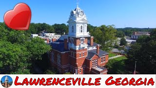 Living In Lawrenceville Georgia  Downtown Lawrenceville Georgia [upl. by Nosredna123]