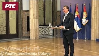 Vučić o upadu u RTS Nasilju je došao kraj [upl. by Adnwahsor13]