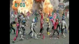 SUPER HERO TAISEN Trailer  with Gokaiger ending [upl. by Ynaffit]