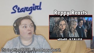 Stargirl s01e02 REACTION  STRIPE [upl. by Imorej]