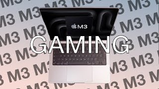 M3 14 Inch MacBook Pro GAMING [upl. by Jammie913]