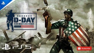 DDay Omaha Beach 1944 PS5  Realistic Ultra Graphics Gameplay [upl. by Fancy]