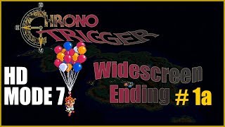 HD Mode 7 Chrono Trigger SNES Float Away Ending 1a [upl. by Etem]