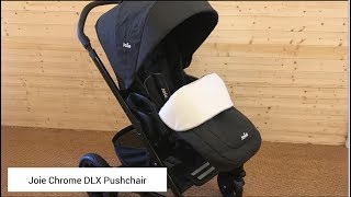 Joie Chrome DLX Pushchair Review  BuggyPramReviews [upl. by Eleon242]