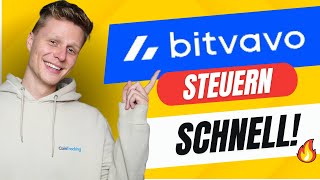 Bitvavo Steuern SCHNELL amp EINFACH mit CoinTracking erstellen [upl. by Anaytat]