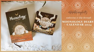 Moonology Diary  Calendar 2024  Unboxing amp FlipThrough [upl. by Safire845]